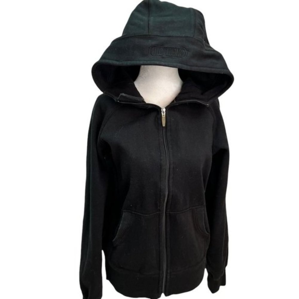 𝅺One Tooth🖤 Black Full Zip Up Hoodie Size L